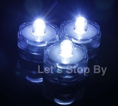 48 LED Submersible Waterproof Wedding Floral Decoration Tea Feather Vase light