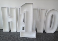 Fillable Number Large Letter For Filling Balloon From 80x20cm Balloon Stand Balloon
