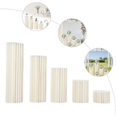 For Party Tables Decor 5pcs Wedding Centerpieces Cardboard Vases Flowers Stands
