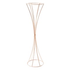 10pcs Flowered Iron Trumpet Vase Elegant Wedding Centerpieces Gold Vases
