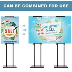 Poster Stand for Display, Sign Holder Floor Stand, Double Sided Banner Stand …