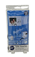 Wedding Decor Lot Table Cards Stands Favors Seals Brides Wilton Kit NEW