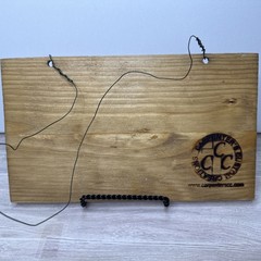 Rustic Wood Wedding Sign Has Anyone Seen The Rings Ring Bearer Table Decor