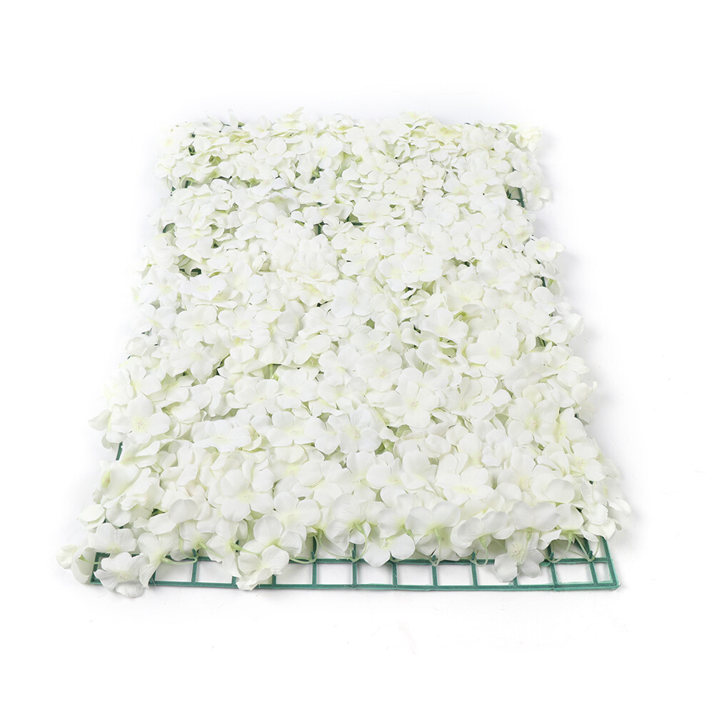10Pcs Artificial Flower Wall Panel Realistic Flowers Board Wedding Party Decor