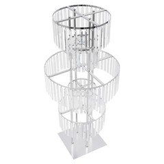 5 Tier Round Flower Stand for Wedding Reception Birthday Party Events Home Decor