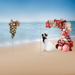 6x3m Wedding Backdrop Stand Pipe Kit carbon steel Curtain Frame Baby Shower