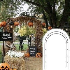 Halloween Horror Outdoor Decorations Assembly Arch, Courtyard black, white
