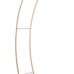 Gold 8 feet Metal Double Hoop BACKDROP STAND Wedding Arch Party Events Supplies