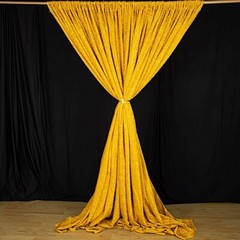 Metallic Gold BACKDROP 20×10 ft Spandex Party Wedding Decorations WHOLESALE