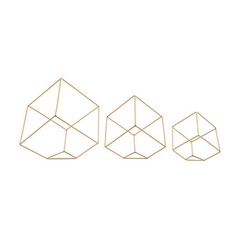 12Pcs Metal Geometric Flower Stand Elegant Gold Wedding Centerpieces Party Decor