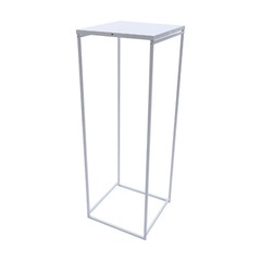4pcs Metal Flower Stand Square Column Stand Wedding Banquet Hall Party Decor New