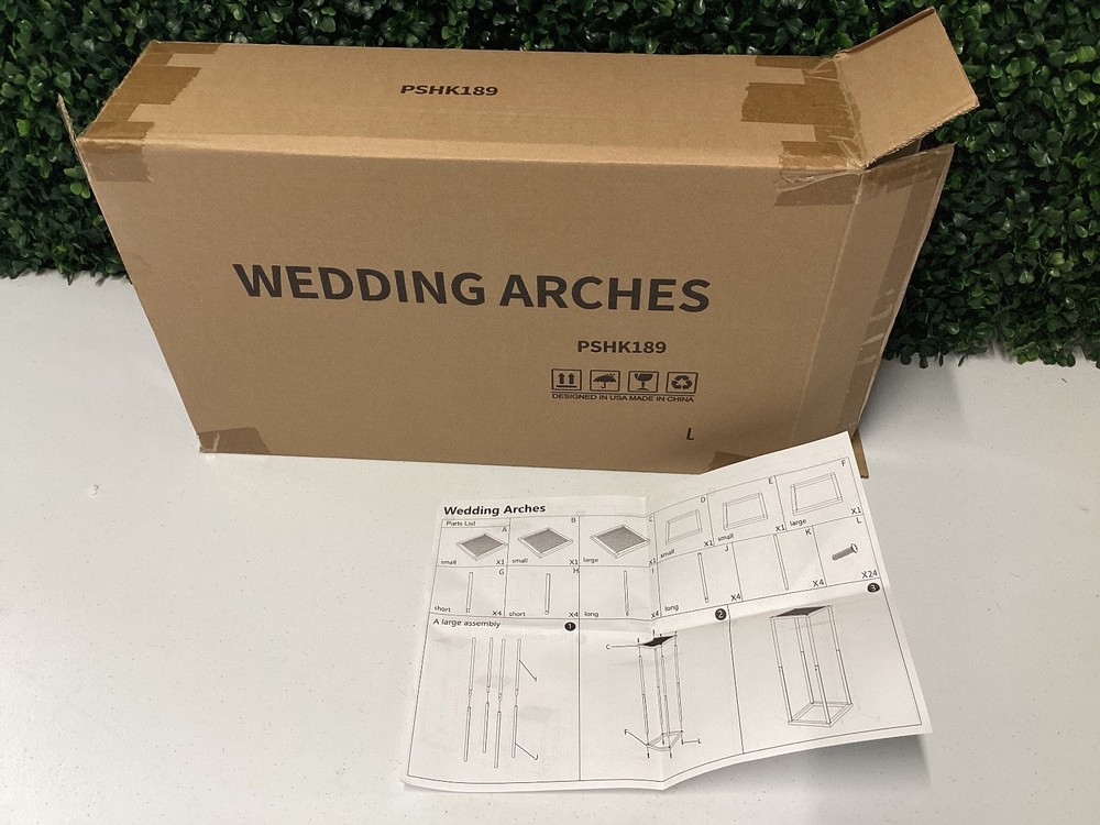 PSHK189 Wedding Arches Metal Display Stands Set