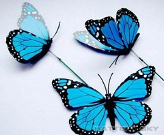 3D Colorful Artificial Butterflies Dummy Craft Wedding Party Floral Decor Gift