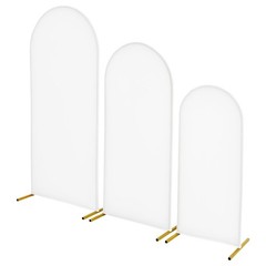 VEVOR Arch Backdrop Stand Metal Arch Backdrop Stand 6/5/4 ft 3 PCS with Cover