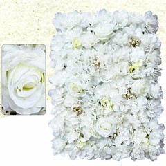 12* Artificial Flower Wall Panel Wedding Backdrop Event Party Flower Wall Panel