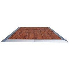Portable Commercial Dance Floor 30×30 Wood Grain Waterproof Tiles Wedding Party