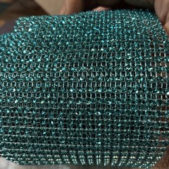 DIAMOND MESH WRAP ROLL RHINESTONE SPARKLE BLING RIBBON