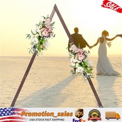 Natural Wooden Wedding Rack Backdrop Diy Flowers Frame Stand Background Decor