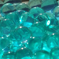 Turquoise Vase Filler Deco Beads 4oz Makes 3 Gallons Teal Water Storing Gel