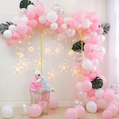 6FT Metal Arch Backdrop Stand Wedding Arch Frame for Parties Wedding Floral US