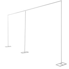 19.7*9.8ft Garden Arch For Wedding Bridal Party Decoration Prom Flower Stand