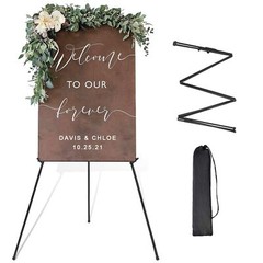 DANMO Easel Stand for Wedding Sign Poster 63” Instant Display Easel for Floo…