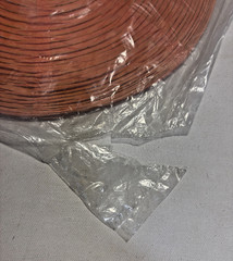 Vintage Orange 12″ Diameter Paper Lantern – Made in Hong Kong