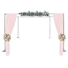 3*3*3m 4 Post Canopy Chuppah Mandap Wedding Photo Studio Background Hardware Kit