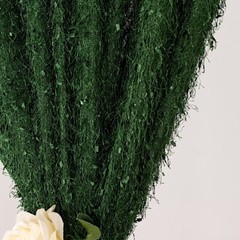 8×8 feet Shaggy Fringe Polyester Backdrop CURTAIN Panel Party Events Decorations
