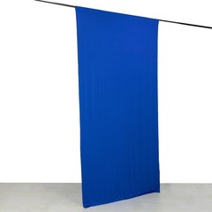 5 ft x 10 ft ROYAL BLUE 4-Way Stretch Spandex Divider Backdrop Curtain Wedding