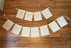 Just Married Burlap Banner Rustic Wedding Country Barn Theme