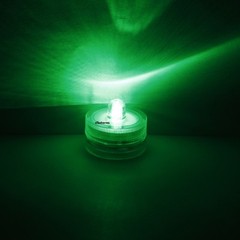 10 PCS Flameless Votive Candles Battery Operated submersible LED Tea Light USA