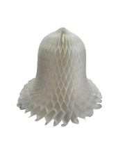 Vintage Wedding Bells Tissue Paper Honeycomb Decorations Set of 3 Bridal Shower