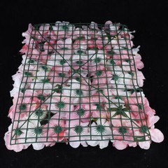 12 Pcs Artificial Flower Wall Panel Rose Dahlia Leaves Wedding Backdrop Stage