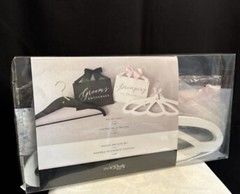 Style Me Pretty Wedding Hanger & Sign Set Bride & Groom Hangers & Signs NEW