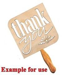 DIY WOODEN UNFINISHED Thank You SIGN WEDDING DECOR PHOTO BOOTH PROP LASER CUT