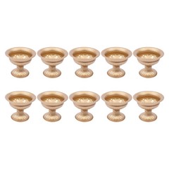 10PCS Metal Planter Elegant Wedding Centerpieces Vase for Wedding Party Decor