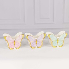 12 Assorted Paper Butterfly Party Favor Boxes Events Home Decorations Supplies
