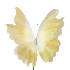 3D Gauze Butterfly Ornament for Festival Celebration Wedding Backdrops