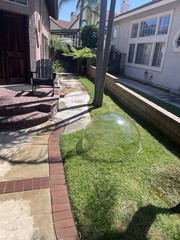 clear acrylic dome bubble 39″ diameter x 23″ tall