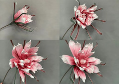 Giant Foam Flower Wedding Backdrop Aisle Decor