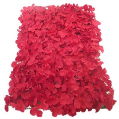 Beautiful flower wall 60cm x 40cm Pink red ivory hydrangea wedding photo shoot