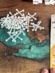 Shimmerhoo Chrome/Silver Shimmer Wall Backdrop – 33 Panels Decorations Panel