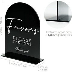 Acrylic Wedding Table Sign Rustic Calligraphy Display Stand Garden Party Decor