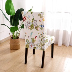 Printed Chair Covers Stretch Dining Room Chair Covers Wedding Banquet Home Decor