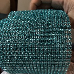 DIAMOND MESH WRAP ROLL RHINESTONE SPARKLE BLING RIBBON