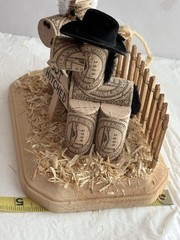 Horse Lovers Western Wedding Table Decoration, 5×7