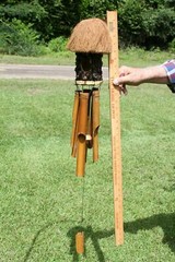 Beach Wedding Tiki Bar Hanging Island Bamboo Decor Mobile, G-61a