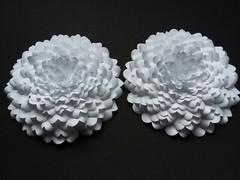 Paper Flower 3D Walls Decor Small Backdrop Wedding Zinnia Party Nursery 8 Colors