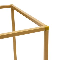 Flower Stand for Wedding Table 10x 31.5 in Tall Gold Metal Centerpieces Decor